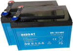 RedDot 24V 14Ah DD12140C 6-DZM-12 csúszósarus ciklikus elektromos kerékpár akkumulátor (24V-14Ah-RedDot-DD12140C)