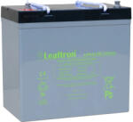 Leaftron LTG12-55 12V 55Ah Highrate/Longlife gél kerekesszék rokkantkocsi akkumulátor (Leaftron-LTG12-55)