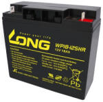 Long 12V 18Ah WP18-12SHR zárt ólomsavas zselés akkumulátor (Long-WP18-12SHR)