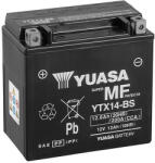 YUASA YTX14-BS 12V 12Ah bal+ száraz motor akkumulátor (Yuasa-YTX14-BS)