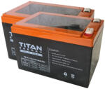 TitanEnergy 24V 14Ah TC14-12 6-DZM-12 sarus ciklikus elektromos kerékpár akkumulátor (24V-14Ah-Titan-Energy-Sarus)