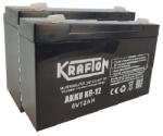 KRAFTON APC RBC3 helyettesítő szünetmentes akkucsomag 2*6V 12Ah (APC-RBC3)