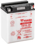YUASA YB14L-B2 12V 14Ah sav nélküli száraz motor akkumulátor (Yuasa-YB14L-B2)