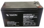 Vision 12V 7Ah HPS12-28W F2 Highrate zárt ólomsavas zselés akkumulátor (Vision-HPS12-28W-F2)