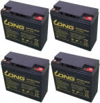 Long 48V 22Ah WP22-12NE 6-DZM-20 csavaros ciklikus elektromos kerékpár akkumulátor (48V-22Ah-Long-WP22-12NE-csavaros)