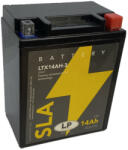 Landport SLA LTX14AH-3 12V 14Ah 210A YTX14AH-3 YB14L-A2 YB14L-B2 jobb+ gondozásmentes AGM (zselés) motor akkumulátor (Landport-51411)
