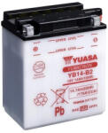 YUASA YB14-B2 12V 14Ah sav nélküli száraz motor akkumulátor (Yuasa-YB14-B2)