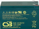 CSB-Battery 12V 12Ah EVX12120 ciklikus elektromos kerékpár akkumulátor (CSB-EVX12120)