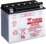 YUASA YB16-B 12V 19Ah sav nélküli száraz motor akkumulátor (YUASA-YB16-B)