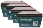ZTECH 6-DZF-12 48V 12Ah TIANNENG 6-DZM-12 csavaros elektromos kerékpár akkumulátor (48V-12Ah-6DZM12-TIANNENG-6DZF12-Csavaros)