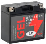 Landport GEL LT12B-4 12V 11Ah 175A YT12B-4 YT12B-BS bal+ gondozásmentes AGM (zselés) motor akkumulátor (Landport-51201-LT12B-4)