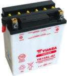YUASA YB12AL-A2 12V 12Ah sav nélküli száraz motor akkumulátor (Yuasa-YB12AL-A2)