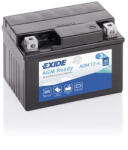 Exide AGM 12-4 YTX4L-BS YB4L-B YTZ5S 12V 3Ah jobb+ gondozásmentes (zselés) motor akkumulátor (Exide-AGM-12-4)