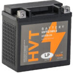 Landport HVTG14H-3 12V 14Ah 220A YTX14L-BS HVT-3 YTX14-3 jobb+ gondozásmentes AGM (zselés) motor akkumulátor (Landport-65958-3)
