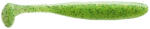 Daiwa Tournament D'Fin 3" gumihal, 75 mm, Chartreuse, 1 db (16502-408)