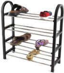 VERK GROUP Cipőtartó, cipőtároló állvány 4 szintes