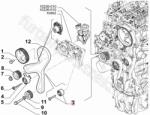FIAT eredeti Vezérműszíj vezetőgörgő 2.2 EVO FIAT DUCATO IV (06-) (46356205)