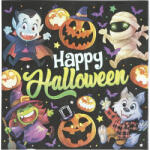 Fiestas Guirca Szalvéta, halloween, vidám mintákkal, 20 db, 16 * 16 cm