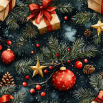 Takoy Prémium pamut NELA karácsonyi díszek