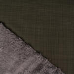 Takoy Téli softshell szürke báránybundával khaki