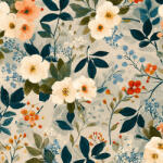 Takoy Jersey Takoy színes mini virágok Lasai