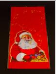  BOPP Mikulás tasak 9. Piros Mikulásos mintával, 20 x 35 cm 1000 db/gyűjtő