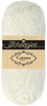 Scheepjes Catona Shine - 105 Bridal White - Ezüst - csillogós pamut fonal