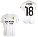  Real Madrid mez felső szurkolói Home felnőtt 2025-26 - A. CARRERAS 18 XL