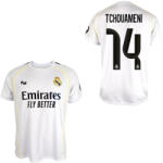  Real Madrid mez felső szurkolói Home felnőtt 2025-26 - TCHOUAMENI 14 XL