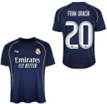  Real Madrid mez felső szurkolói AWAY felnőtt 2025-26 - FRAN GARCÍA 20 L