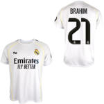  Real Madrid mez felső szurkolói Home felnőtt 2025-26 - BRAHIM 21 M