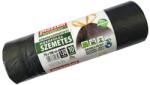 Mazzini Szemeteszsák, újrahasznosított húzófüles, 130 l, 10 db, 75x100 cm, 32 , MAZZINI, fekete (KHK918) - irodasziget