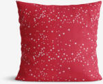 Goldea dekoratív párnahuzat valencia - csillagok piroson 45 x 45 cm