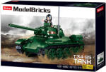 Sluban Model Bricks Army - szovjet T34-85 közepes harckocsi építőjáték készlet (M38-B0982)