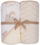 DuetBaby Kifogó törölköző babatakaróval szett SÁRGA MACI (DB547-SM)