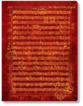 Paperblanks fűzött notesz A5 CB1464-6 Mozart The Hunt, Embellished Manuscripts Collection sima