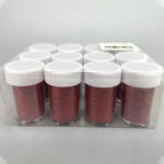  Csillámpor piros 12db - OKOS ÁR!