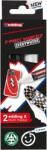 edding Set markere Edding 6900 X Multi, 2 bucati, vopsea acrilica, varf tesit 2-10 mm, culori alb si negru (ED690002) - birotica-asp