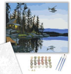 Számfestő Mesébe illő - számfestő készlet - 40×50 cm (Keretre feszítve) (crea1071-40X50-KF)