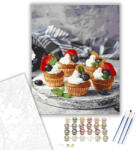 Számfestő Muffin - számfestő készlet - 40×50 cm (Keretre feszítve) (crea1223-40X50-KF)