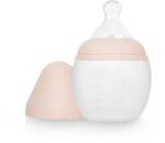 Elhée Biberon din silicon 150 ml - Nude - Elhée