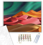 Számfestő Színes Sivatag - számfestő készlet - 40×50 cm (Keretre feszítve) (tarsi006-40X50-KF)