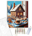 Számfestő Mézeskalács Álom - számfestő készlet - 40×50 cm (Keretre feszítve) (crea5053-40X50-KF)