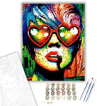  Lazán - számfestő készlet - 40×50 cm (Keretre feszítve)