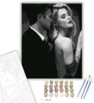 Számfestő Titkos romantika - számfestő készlet - 40×50 cm (Keretre feszítve) (crea364-40X50-KF)