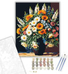 Számfestő Virágzó nyár - számfestő készlet - 40×50 cm (Keretre feszítve) (crea_virag_1251-40X50-KF)