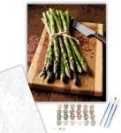  Friss Spárga Kötésben - számfestő készlet - 40×50 cm (Keretre feszítve)