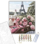 Számfestő Párizsban jártam - számfestő készlet - 40×50 cm (Keretre feszítve) (crea1254-40X50-KF)