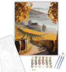  Tokaji Őszi Reggel - számfestő készlet - 40×50 cm (Keretre feszítve)