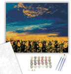 Napraforgó Könyvkiadó Föld - számfestő készlet - 40×50 cm (Keretre feszítve)